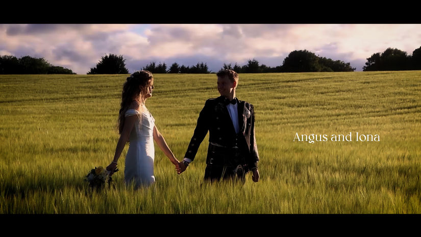 Angus and Iona | Dalhousie Castle and St.Mary's Cathedral, Edinburgh TEASER